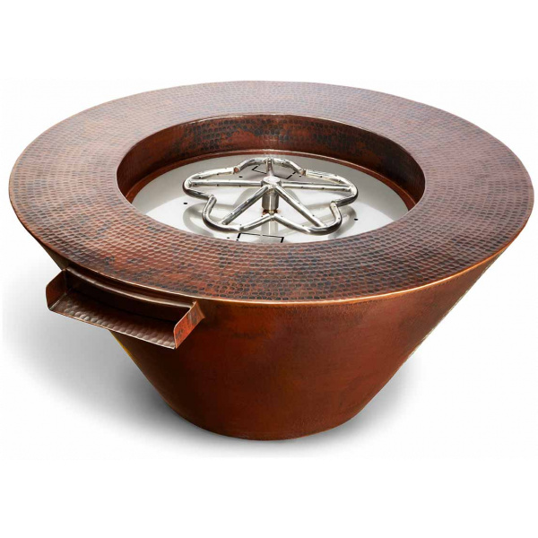 HPC Mesa copper fire bowl